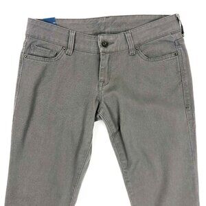 NEW dELiA's Jeans Taylor Low-Rise Super Skinny Fit Women's Size 9/10 Tall Grey